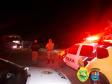 Carreta com 800 caixas de cigarros tomba na PR 082 e motorista abandona carga em Cidade Gaúcha (PR)