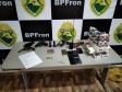 Durante a operação Hórus, BPFron apreende três armas de fogo e mais de 220 quilos de maconha e haxixe