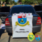 Carro carregado com mais de 12 mil maços de cigarros é apreendido pelo BPRv no Oeste do estado