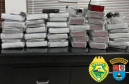BPRv apreende carro carregado com cigarros contrabandeados e 40 receptores de TV no Noroeste do estado