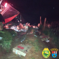 Caminhão com cigarros contrabandeados tomba na PR 445 e BPRv apreende 450 mil maços em Tamarana (PR)
