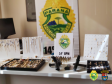 No Oeste do estado, PM prende dupla e recupera R$ 30 mil em joias e um veículo após denúncias
