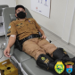 BPRv faz mobilização para doação de sangue em Curitiba em alusão aos 166 anos da PMPR
