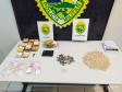 Mais de R$ 10 mil e porções de maconha e crack são apreendidos pela PM na CIC, em Curitiba