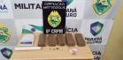 Ações distintas da Operação Metrópolis resultam na apreensão de quase 60 quilos de maconha