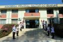 No aniversário de 166 anos da PM, novas viaturas e formatura de soldados marcam solenidade na APMG, em São José dos Pinhais (PR)