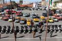 Inédito desfile motorizado da PM passa por cartões-postais da capital em alusão aos 166 anos da Corporação