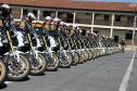 Inédito desfile motorizado da PM passa por cartões-postais da capital em alusão aos 166 anos da Corporação