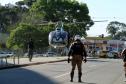 Inédito desfile motorizado da PM passa por cartões-postais da capital em alusão aos 166 anos da Corporação