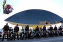 Inédito desfile motorizado da PM passa por cartões-postais da capital em alusão aos 166 anos da Corporação