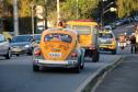 Inédito desfile motorizado da PM passa por cartões-postais da capital em alusão aos 166 anos da Corporação