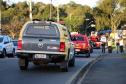 Inédito desfile motorizado da PM passa por cartões-postais da capital em alusão aos 166 anos da Corporação