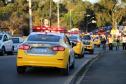 Inédito desfile motorizado da PM passa por cartões-postais da capital em alusão aos 166 anos da Corporação