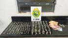 Em Londrina (PR), PM apreende drogas, dinheiro e evita que ilícitos sejam jogados na PEL I em situações distintas
