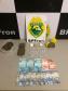 BPFron aborda casa e encaminha casal com crack, maconha e cocaína pela Operação Hórus em Guaíra