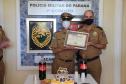 Veterano da PM é homenageado no Dia do Soldado em Jacarezinho, no Norte Pioneiro