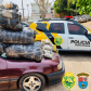 Policiamento em rodovias estaduais do Noroeste do estado resulta em mais de 325 quilos de drogas apreendidas no final de semana