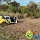 BPRv apreende carro preparado para o transporte de contrabando no Oeste do estado
