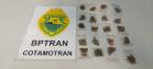 Durante a Operação Saturação, BPTran encaminha homem por tráfico de drogas no centro de Curitiba