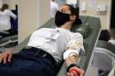 Cadetes da Polícia Militar doam sangue no Hemepar de Curitiba