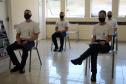 Cadetes da Polícia Militar doam sangue no Hemepar de Curitiba