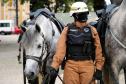 Mais de 300 policiais militares estão nas ruas da região Central da Capital pela Operação Saturação