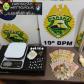Maconha, crack e cigarros contrabandeados são encontrados pela PM durante abordagens no Oeste do estado