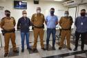 Visita CG a policiais militares em Cascavel