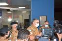 Visita CG a policiais militares em Cascavel