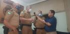 Visita CG a policiais militares em Cascavel