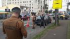Pistola e 46 quilos de maconha são apreendidos durante a Operação Saturação do Regimento de Polícia Montada em Curitiba