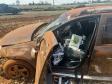 Carro capota com 1,6 mil pacotes de cigarros contrabandeados em Marechal Cândido Rondon (PR)