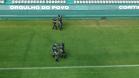 Companhia de Choque faz treinamento no estádio Couto Pereira, em Curitiba