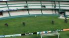 Companhia de Choque faz treinamento no estádio Couto Pereira, em Curitiba