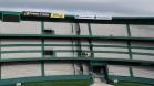 Companhia de Choque faz treinamento no estádio Couto Pereira, em Curitiba