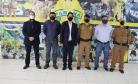 Em Maringá, unidades da Polícia Militar e do Corpo de Bombeiros recebem visita do Secretário 