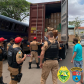 Caminhão com 810 caixas de cigarros é apreendido pela PM em Engenheiro Beltrão (PR)