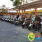 Policiais do BPRv participam de treinamento em motocicletas na Região Metropolitana de Curitiba (RMC)