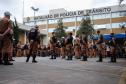 Bloqueios de trânsito do BPTran resulta no recolhimento de 48 carros e na prisão de 10 pessoas em Curitiba