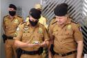 Tenente-coronel da PM recebe homenagem de colegas antes de ir para a Reserva Remunerada