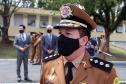 Policiais militares são homenageados durante solenidade em comemoração aos 52 anos do 13º Batalhão em Curitiba