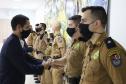 Em Maringá, Secretário da Segurança visita unidades da Polícia Militar e do Corpo de Bombeiros