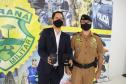 Em Maringá, Secretário da Segurança visita unidades da Polícia Militar e do Corpo de Bombeiros