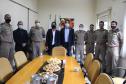 Em Maringá, Secretário da Segurança visita unidades da Polícia Militar e do Corpo de Bombeiros