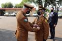 Militares estaduais e civis são condecorados com medalha em Francisco Beltrão