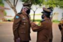 Comandante-Geral da PM recebe Medalha de Mérito do 21º BPM em Francisco Beltrão (PR)