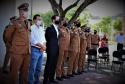 Comandante-Geral da PM recebe Medalha de Mérito do 21º BPM em Francisco Beltrão (PR)