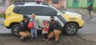 Batalhão da PM faz doação de brinquedos no Centro-Sul do estado