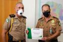 Subcomandante-Geral da PM recebe medalha Mérito Rodoviário e Mérito da Casa Militar
