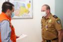 Oficiais da Polícia Militar recebem Medalha de Mérito da Defesa Civil no Quartel do Comando-Geral em Curitiba
